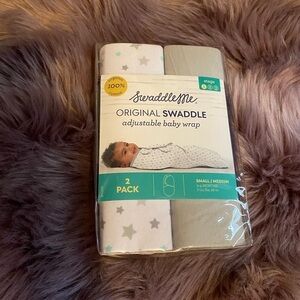 Swaddle Me Original Swaddle "Starry Skies" 2 Pack Adjustable Baby Wrap 0-3M NWT